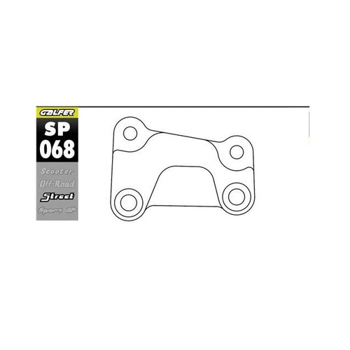 Bremsscheibenadapter galfer - bremsscheibenadapter,